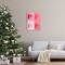 Stupell Industries Pop Style Pink Santa Claus Canvas Wall Art